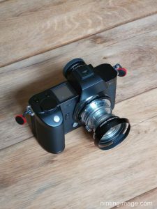 photo showing Leica SL2 + Leica M Adaptor-L + Summicron 50 first version