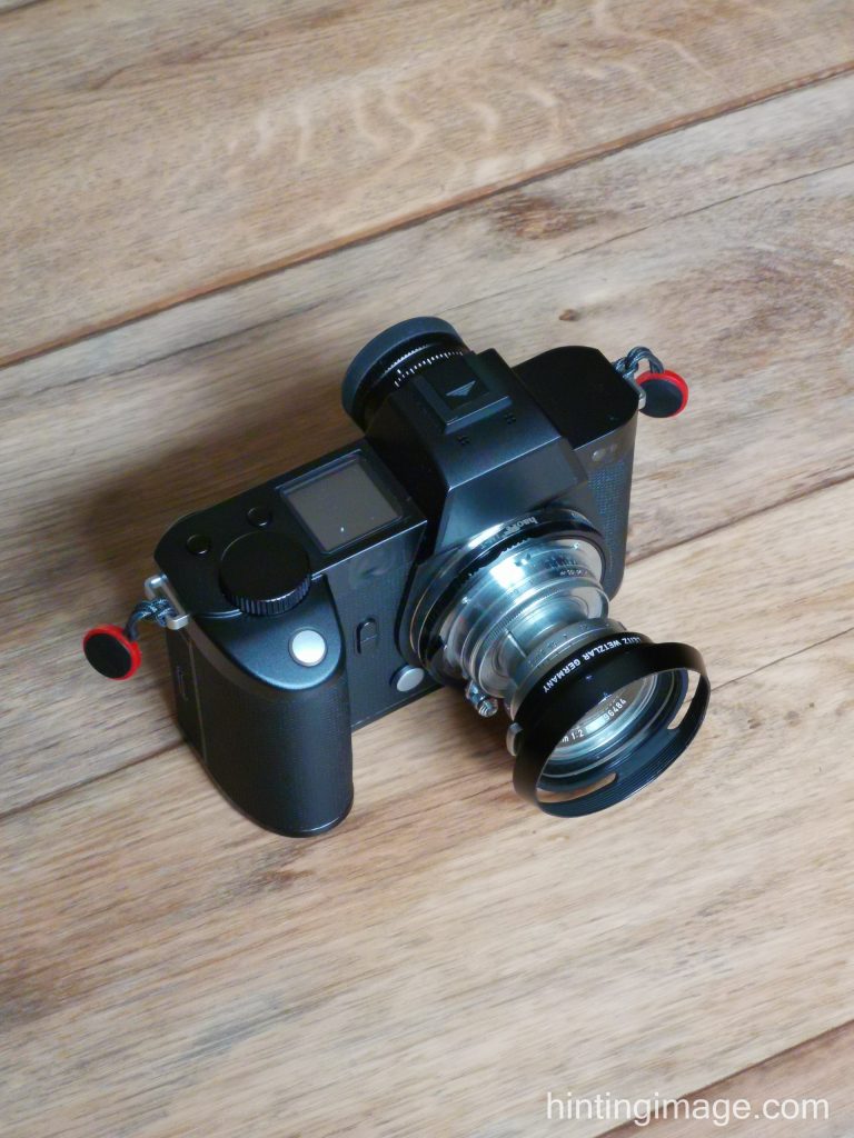photo showing Leica SL2 + Leica M Adaptor-L + Summicron 50 first version